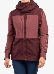 Kurtka trekkingowa damska Fjallraven Keb Jacket. Czerwone kurtki sportowe damskie Fjällräven, s, bez wzorów, z jeansu, bez ramiączek, bez kaptura, trekkingowe. Za 934.99 zł.