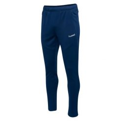 Spodnie dresowe sportowe Hummel TECH MOVE Football Pants. Niebieskie spodnie sportowe męskie Hummel, s, bez wzorów, z dresówki, do piłki nożnej. Za 90.00 zł.