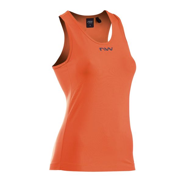 Tank top rowerowy damski Northwave Essence Tank. Brązowe topy damskie Northwave, bez wzorów, sportowe, bez kołnierzyka, bez ramiączek. Za 130.00 zł.