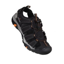 Sandały trekkingowe męskie Bergson OTI BL. Czarne sandały męskie Bergson, na lato, bez wzorów, z gumy, bez zapięcia. Za 209.00 zł.