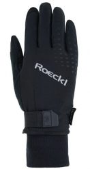 Rękawiczki rowerowe Roeckl Rocca 2 GTX. Czarne rękawiczki męskie ROECKL, bez wzorów. Za 471.00 zł.
