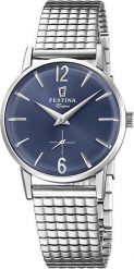 Zegarek Festina Zegarek damski Festina F20256-3 srebrny. Szare zegarki damskie Festina, srebrne. Za 662.00 zł.