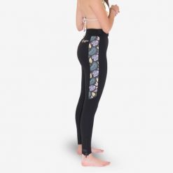 Legginsy do chodzenia w wodzie damskie Mellow Sea Anfibi neopren 2 mm. Czarne legginsy damskie ANFIBI, bez wzorów, z kauczuku. W wyprzedaży za 329.99 zł.
