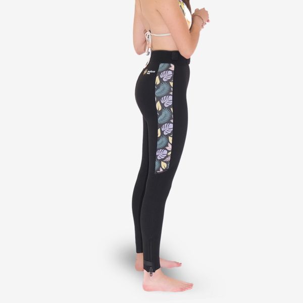 Legginsy do chodzenia w wodzie damskie Mellow Sea Anfibi neopren 2 mm. Czarne legginsy damskie ANFIBI, bez wzorów, z kauczuku. W wyprzedaży za 329.99 zł.