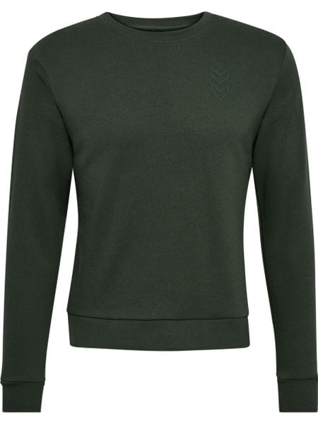 Bluza damska Hummel Active. Zielone bluzy damskie Hummel, xl, bez wzorów, z bawełny, klasyczne, bez ramiączek, bez kaptura. Za 193.50 zł.