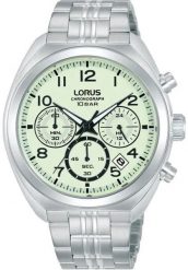 Zegarek męski Lorus RT393KX9 srebrny. Szare zegarki męskie Lorus, bez wzorów, srebrne. Za 469.00 zł.