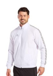 Kurtka dresowa Erima Essential Team. Białe kurtki męskie Erima, xl, bez wzorów, z dresówki, retro, bez kaptura. Za 314.99 zł.