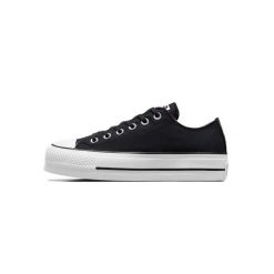 Trampki na platformie dla Converse Chuck Taylor All Star, Kobiety. Czarne trampki i tenisówki damskie Converse, bez wzorów, bez zapięcia. Za 590.00 zł.