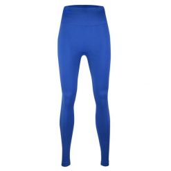 Legginsy Modelujące - Power Up! Bezszwowe. Niebieskie legginsy damskie BESHAPED, bez wzorów, z nylonu. Za 179.00 zł.