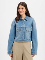 S.Oliver kurtka dżinsowa Kobiety Jeansy niebieski, 44. Niebieskie jeansy damskie S.Oliver, bez wzorów, z jeansu, vintage. Za 349.95 zł.