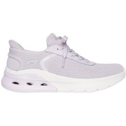 Buty sportowe damskie Skechers Bobs Arc Waves 2.0. Fioletowe obuwie sportowe damskie Skechers, bez wzorów, bez zapięcia. Za 390.00 zł.