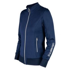 Kurtka damska HORKA Elite. Niebieskie kurtki sportowe damskie Horka, l, bez wzorów, z elastanu, bez ramiączek, bez kaptura. Za 388.00 zł.