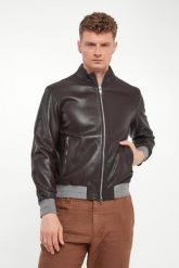 Kurtka męska skórzana LIU JO. Kurtki męskie Liu Jo, m, bez wzorów, bez kaptura. Za 2,019.00 zł.