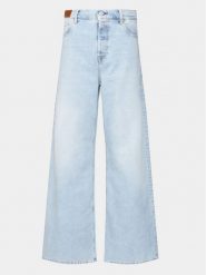 Replay Jeansy WA517.000.77365C Niebieski Relaxed Fit. Niebieskie jeansy damskie Replay, bez wzorów, z bawełny. Za 749.99 zł.