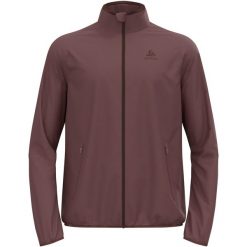 Kurtka męska do biegania Odlo Jacket ESSENTIAL LIGHT. Brązowe kurtki męskie ODLO, m, bez wzorów, bez kaptura, do biegania. Za 311.22 zł.
