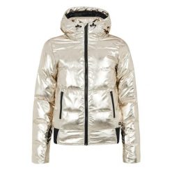 Damska kurtka narciarska Protest Cortina. Szare kurtki sportowe damskie Protest, bez wzorów, bez ramiączek, bez kaptura, narciarskie. Za 773.00 zł.