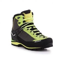 Buty trekkingowe męskie Salewa MS Crow Gtx. Czarne buty zimowe męskie Salewa, bez wzorów, z materiału, za kostkę, bez obcasa, bez zapięcia. Za 1,089.00 zł.