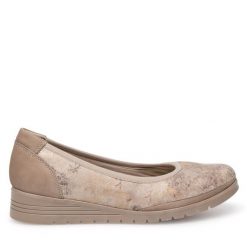 Baleriny Go Soft. Brązowe balerinki damskie GO SOFT, bez wzorów, bez obcasa, bez zapięcia. Za 179.99 zł.