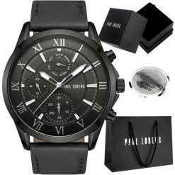 Zegarek Paul Lorens Zegarek męski Paul Lorens CORTEZ 1A5 Z GRAWEREM. Zegarki męskie Paul Lorens, bez wzorów. Za 239.00 zł.