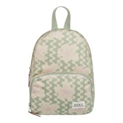 Bardzo mały plecak dla Kobiety ALWAYS CORE CANVAS. Zielone plecaki damskie Roxy, bez wzorów, z bawełny. Za 139.99 zł.