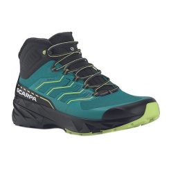 Buty trekkingowe damskie SCARPA Rush 2 Mid GTX. Niebieskie obuwie trekkingowe damskie Scarpa, bez zapięcia. Za 840.40 zł.