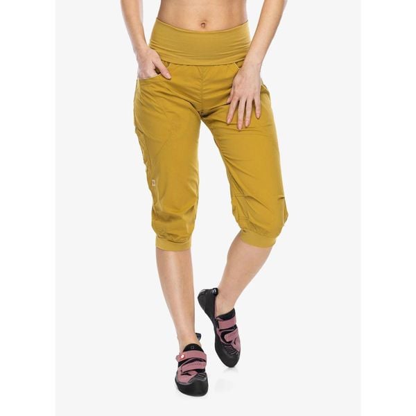 Spodenki wspinaczkowe damskie Ocun Noya Shorts. Żółte szorty damskie Ocun, bez wzorów. Za 256.99 zł.