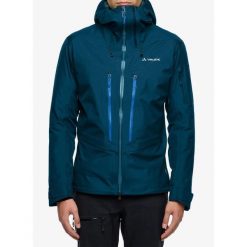 Kurtka z membraną męska Vaude Monviso 3L Jacket. Niebieskie kurtki męskie Vaude, l, bez wzorów, bez kaptura. Za 1,322.99 zł.