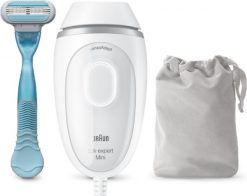 Depilator Braun Braun Silk-expert Mini PL1124, hair remover (white/silver, incl. bag + Venus Smooth). Depilatory BRAUN. Za 1,198.00 zł.
