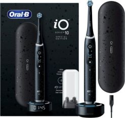 Oral-B iO10 Cosmic Black Booster. Czarne szczoteczki elektryczne NoName. Za 1,254.90 zł.