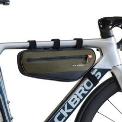 Torba rowerowa Rockbros na ramę. Zielone torby na ramię męskie ROCKBROS, z materiału, na ramię. Za 146.60 zł.