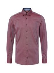 Finshley & Harding koszula biznesowa Mężczyźni Slim Fit Bawełna czerwony, 40. Czerwone koszule męskie Finshley & Harding, m, bez wzorów, z bawełny, biznesowe, bez kołnierzyka, bez ramiączek. Za 159.95 zł.