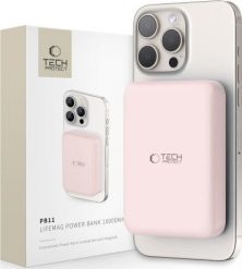 Powerbank Tech-Protect TECH-PROTECT PB11 LIFEMAG MAGSAFE POWER BANK 10000MAH PINK. Różowe powerbanki TECH-PROTECT. Za 106.79 zł.