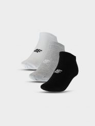 4F Skarpety casual przed kostkę (3-pack) męskie - multikolor 39-42. Skarpety męskie 4F, bez wzorów, z bawełny. Za 44.99 zł.