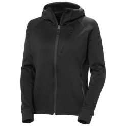 Bluza damska z kapturem Helly Hansen Odin Thermal Pro. Czarne bluzy damskie Helly Hansen, bez wzorów, sportowe, bez ramiączek, z kapturem. W wyprzedaży za 523.50 zł.