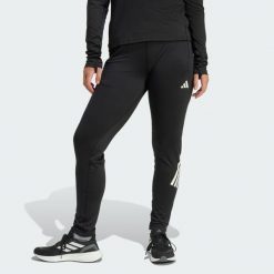 Spodnie adi365 Iconic Running. Czarne spodnie dresowe damskie Adidas, bez wzorów, sportowe, długie, do biegania, climacool (adidas). Za 279.00 zł.