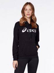 Asics Bluza Big Oth 2032A990 Czarny Regular Fit. Czarne bluzy damskie Asics, l, bez wzorów, z syntetyku, bez ramiączek, bez kaptura. Za 149.99 zł.