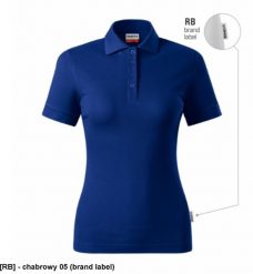Resist Heavy Polo - ADLER - Resist Heavy Polo - Koszulka polo damska, 200 g/m2, 100 % bawełna - chabrowy 05 (brand label) M. Niebieskie bluzki damskie RIMECK, m, bez wzorów, z bawełny, bez kołnierzyka, bez ramiączek. Za 107.42 zł.