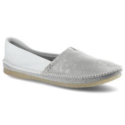Białe Baleriny Maciejka Damskie Stylowe Półbuty. Białe balerinki damskie Maciejka, na lato, bez wzorów, ze skóry, eleganckie, bez obcasa, bez zapięcia. Za 239.00 zł.