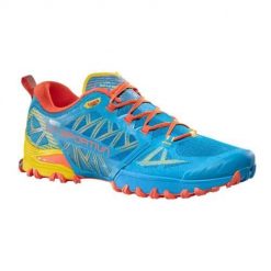 Buty trekkingowe męskie La Sportiva La Bushido Iii Gtx. Niebieskie buty zimowe męskie La Sportiva, bez wzorów, z materiału, bez obcasa, bez zapięcia. Za 1,041.00 zł.