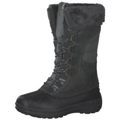 Buty Śniegowce damskie wysokie CMP THALO ocieplane skóra nubukowa. Szare obuwie trekkingowe damskie CMP, z nubiku, bez zapięcia. W wyprzedaży za 399.99 zł.