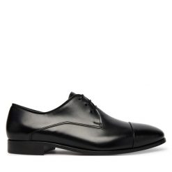 Półbuty Fabi. Czarne buty wizytowe męskie Fabi, bez wzorów, bez obcasa, bez zapięcia. Za 1,629.00 zł.