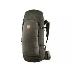 Plecak trekkingowy Fjallraven Keb 72 - olive/deep forest. Zielone plecaki męskie Fjällräven, bez wzorów, z materiału. Za 1,665.15 zł.