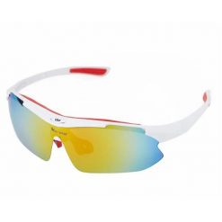 Okulary przeciwsłoneczne sportowe UV400 Ochrona na zewnątrz. Białe okulary przeciwsłoneczne damskie WEST BIKING. Za 79.60 zł.