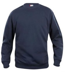 Clique Basic Roundneck Junior blu granatowy bluza junior z okrągłym dekoltem –. Niebieskie bluzy damskie CLIQUE, bez wzorów, z bawełny, bez ramiączek, bez kaptura. Za 132.53 zł.