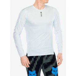 Bluza rowerowa męska Fox Flexair Pro LS Jersey. Niebieskie bluzy męskie FOX, m, bez wzorów, z jersey, sportowe, bez ramiączek, bez kaptura. Za 356.99 zł.