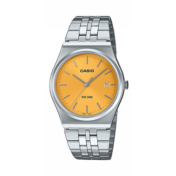 Zegarek Casio. Szare zegarki męskie Casio, bez wzorów, srebrne. Za 339.99 zł.