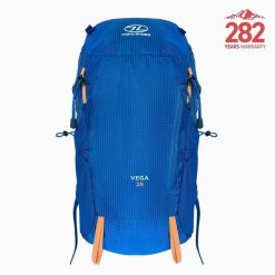 Plecak Highlander Vega. Niebieskie plecaki męskie Highlander, bez wzorów, z nylonu, sportowe. Za 596.00 zł.