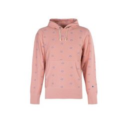 Bluza trekking męska. Czerwone bluzy męskie Champion, m, bez wzorów, z bawełny, z kapturem, trekkingowe. Za 187.00 zł.