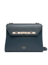 Guess Torebka HWAMGP L5476 Zielony. Zielone listonoszki damskie Guess, z aplikacjami, ze skóry, bez dodatków. Za 1,529.00 zł.