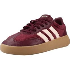 Buty ADIDAS BARREDA DECODE LUX Bordeaux. Czerwone obuwie trekkingowe damskie Adidas, z syntetyku, bez zapięcia. Za 391.00 zł.